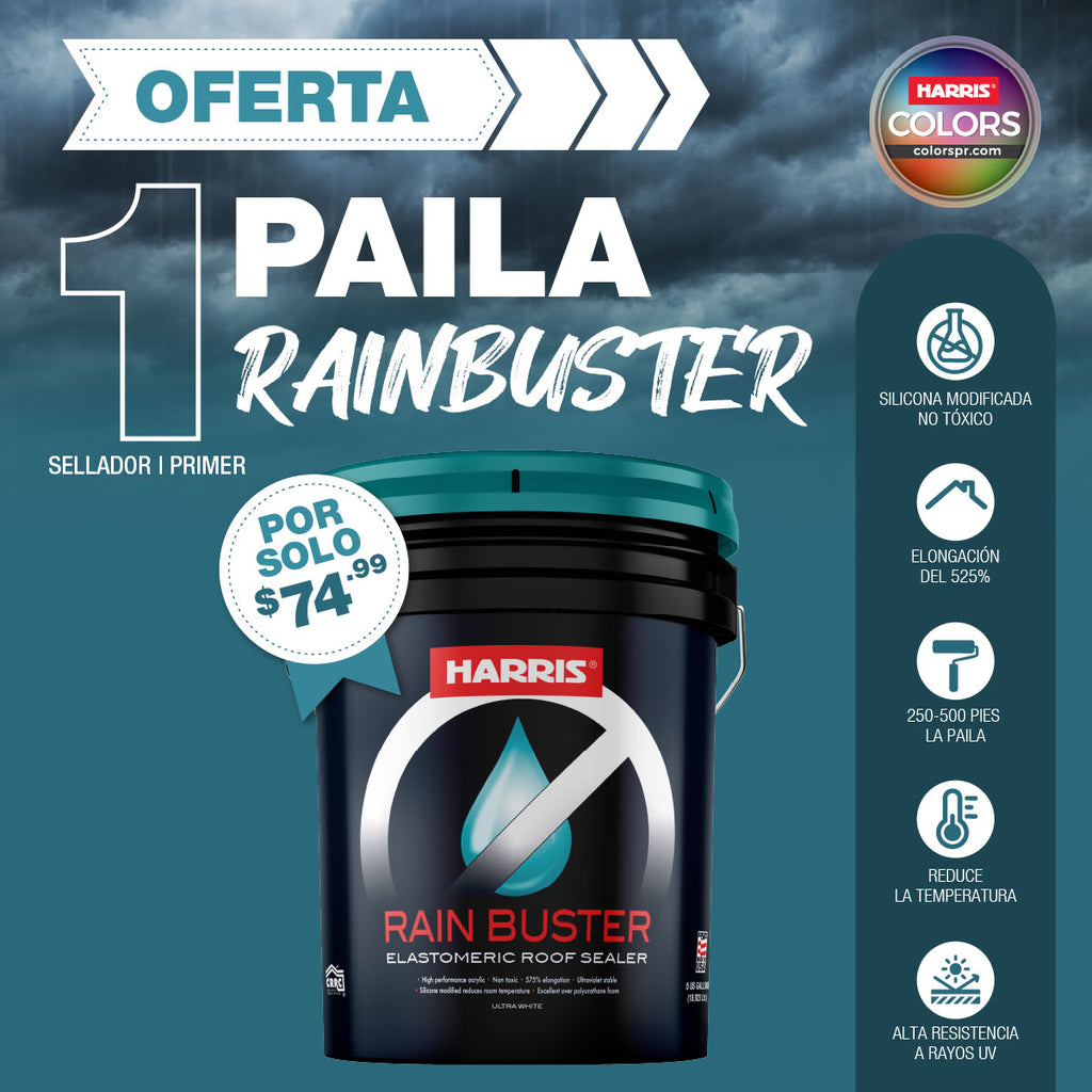 Oferta Rainbuster: 1 paila por $74.99