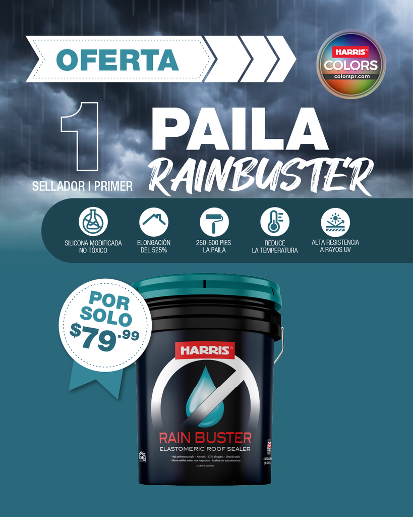 Oferta Rainbuster: 1 paila por $79.99