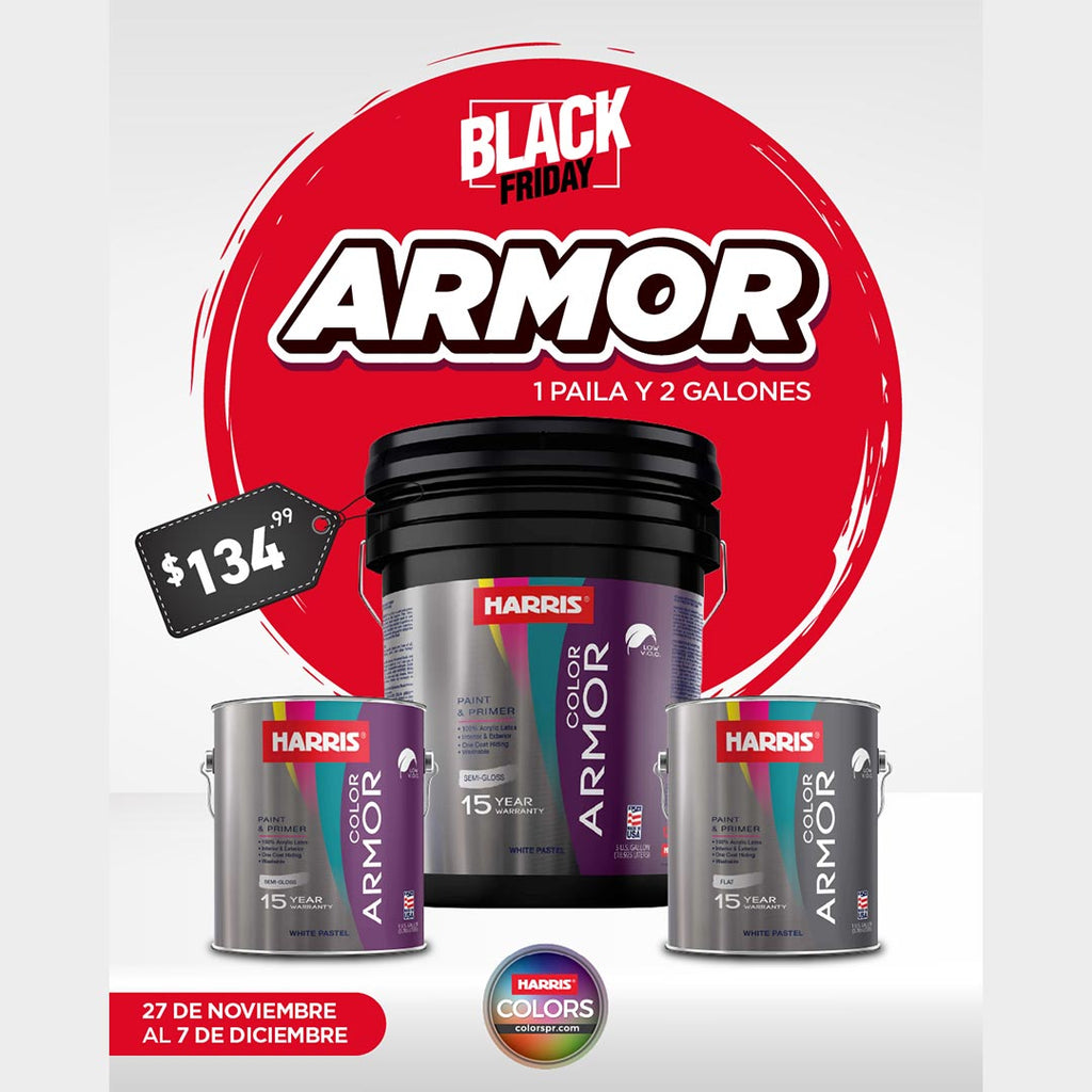 Oferta Armor - Combo de 1 Paila y 2 Galones x $134.99
