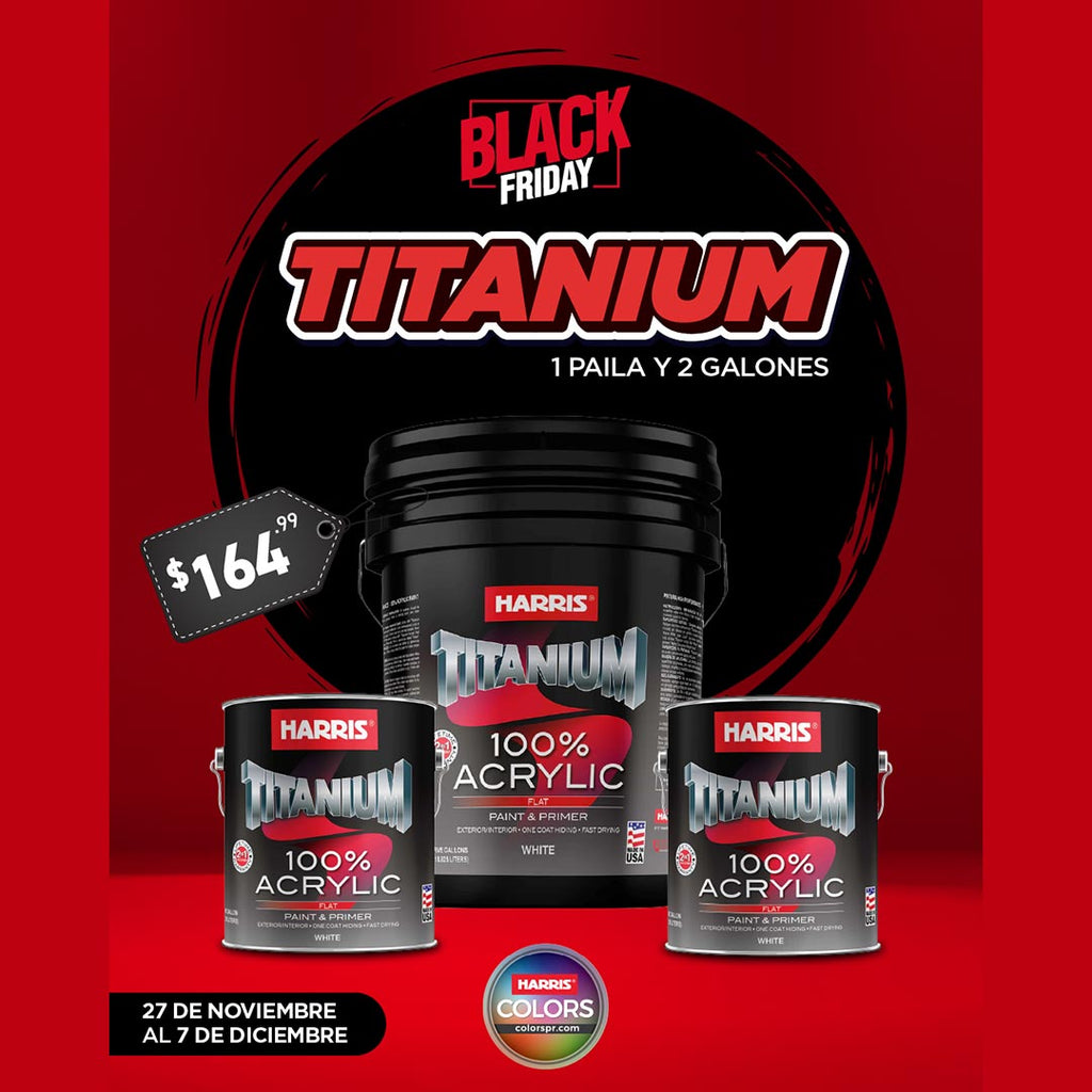 Combo Titanium - 1 Paila y 2 Galones por $164.99